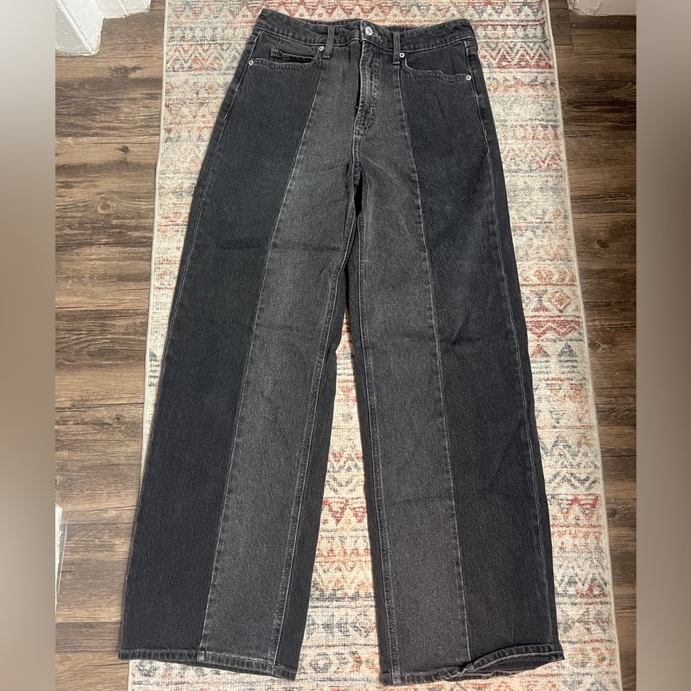 Old Navy Sky Hi Wide Leg Jeans size 8